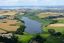 Luftfoto af naturreservatet Gundsømagle Sø