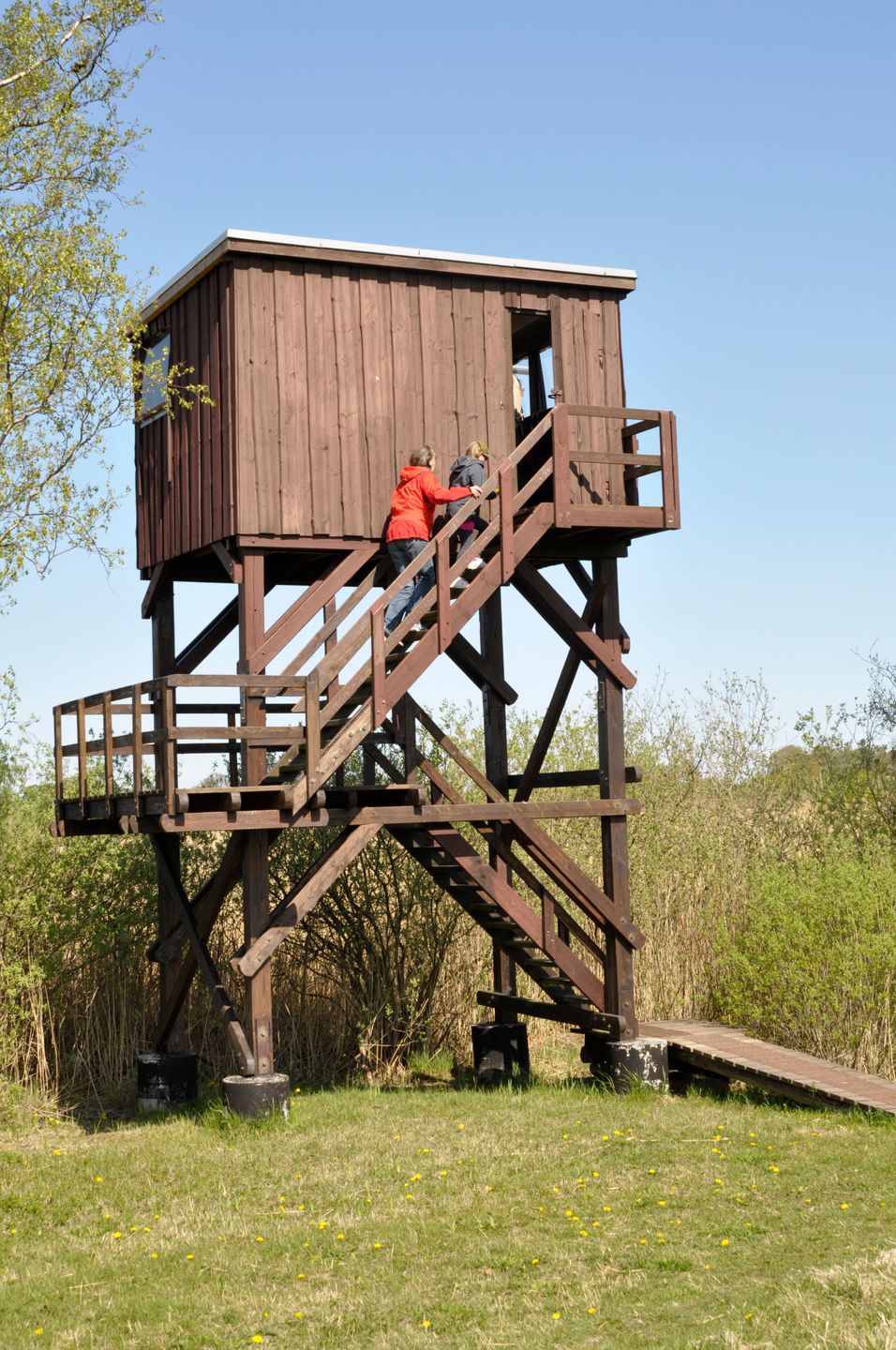 Fugletårn ved Gundsømagle Sø