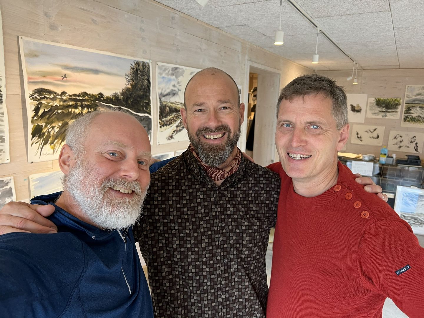 Jørn Dyhrberg Larsen, Marco Brodde og Allan Gudio Nielsen