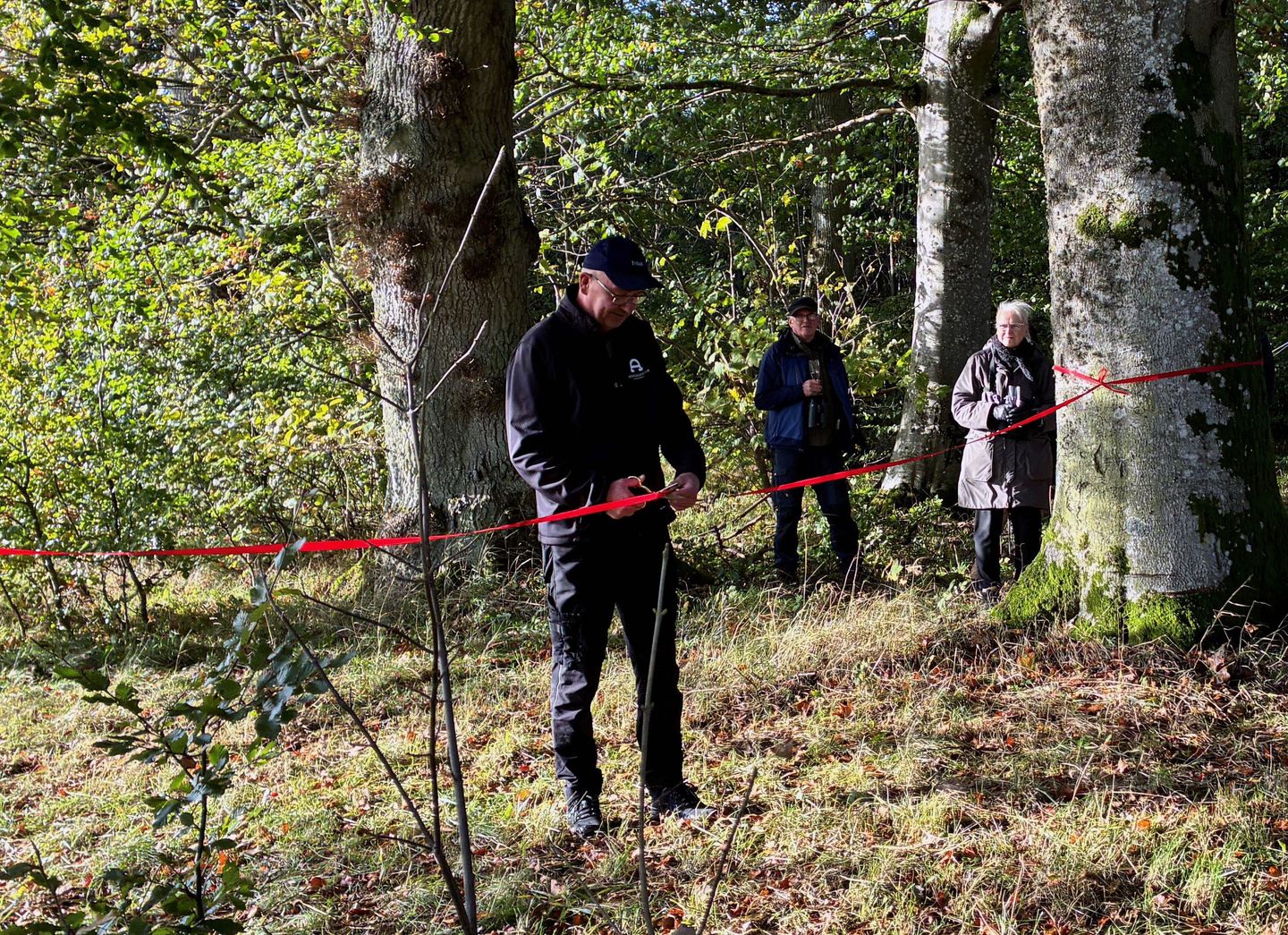 Naturreservatet indvies af formand for Klima-, Miljø- og Naturudvalget i Viborg Kommune, Lars Mogensen